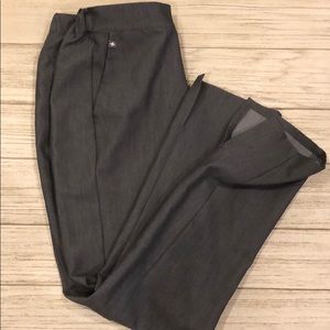 Figs Corinto cropped tuxedo scrub pant graphite